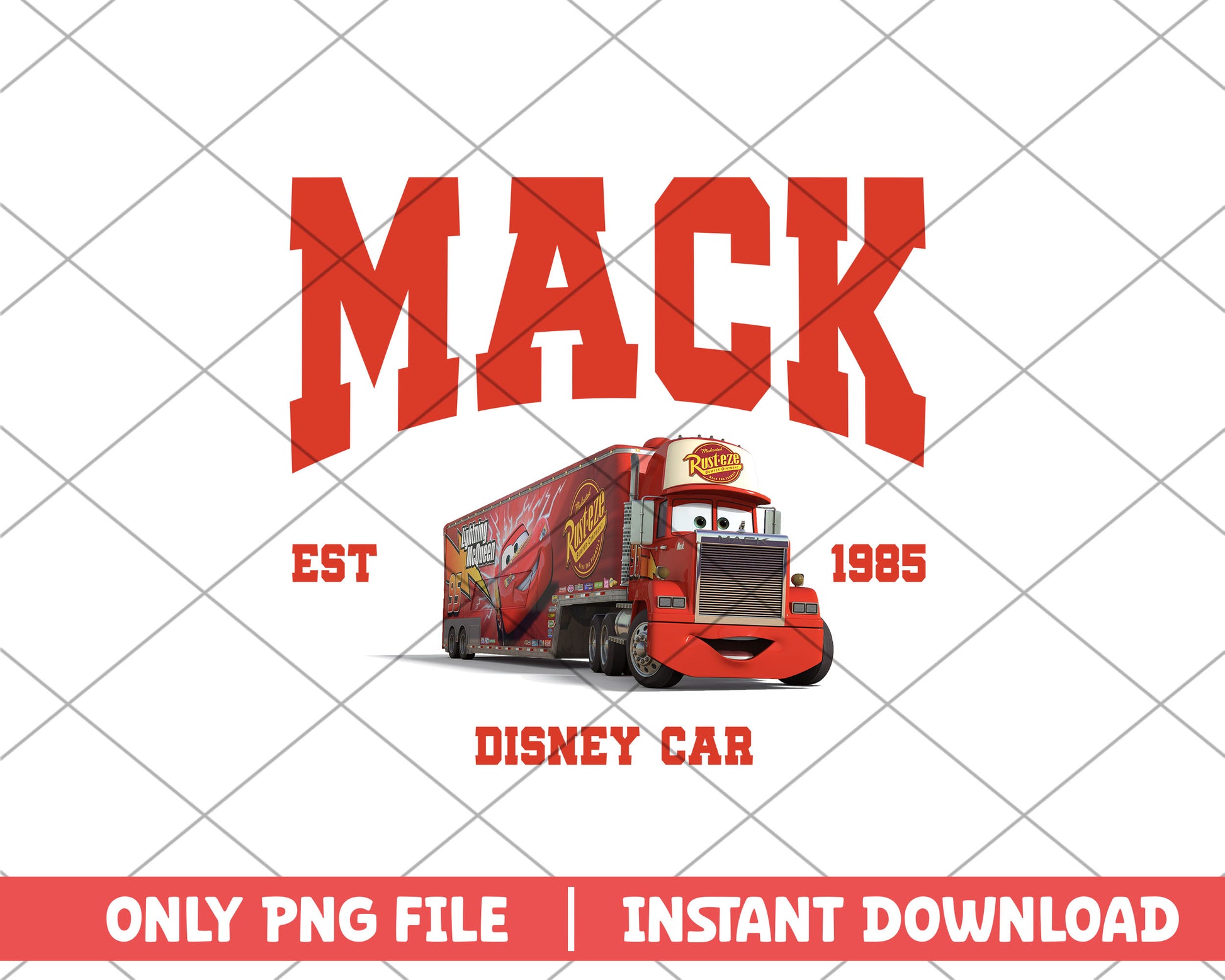 Disney car mack disney png