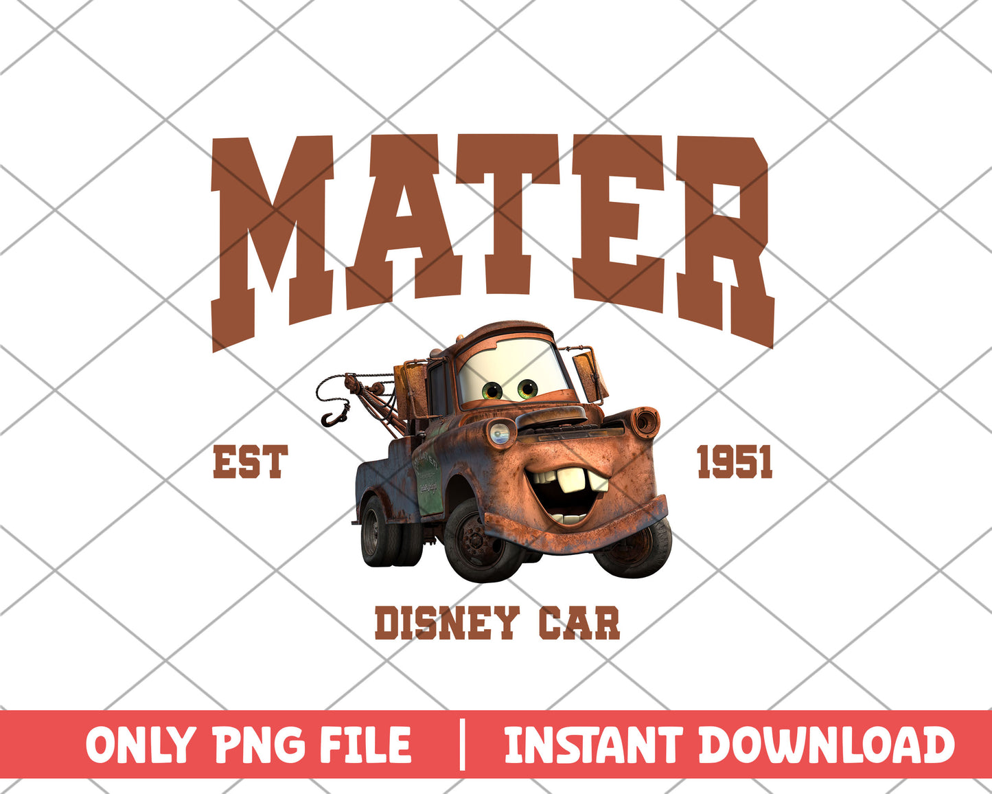 Disney car mater disney png