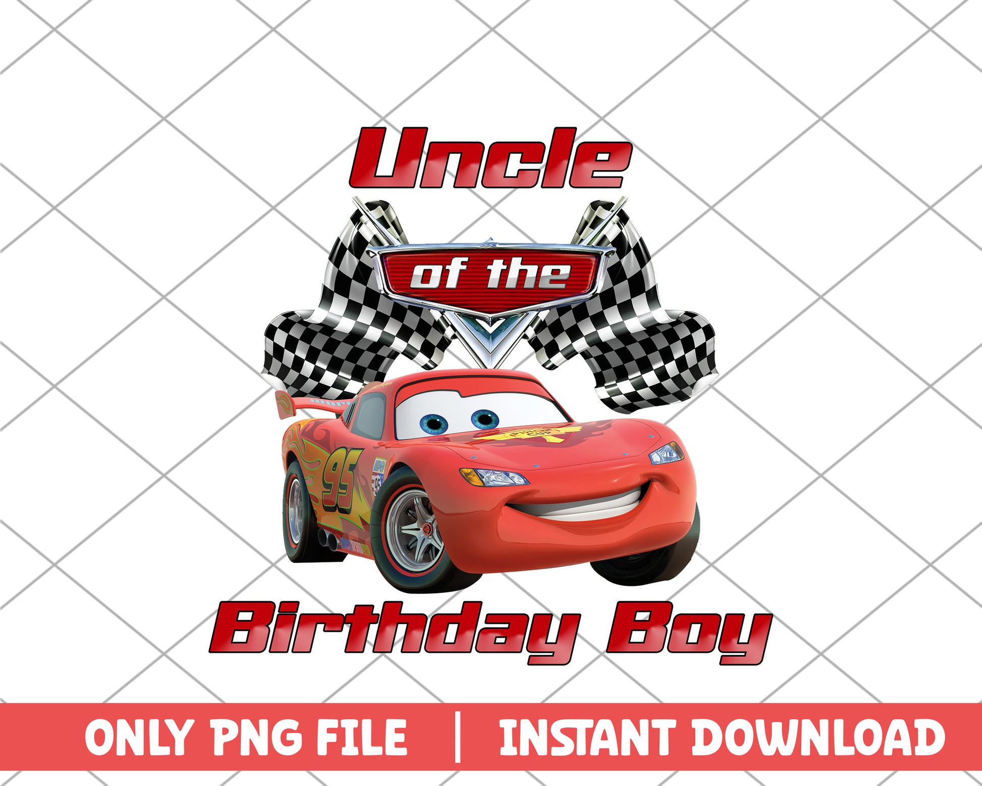 Disney car uncle of the birthday boy disney png