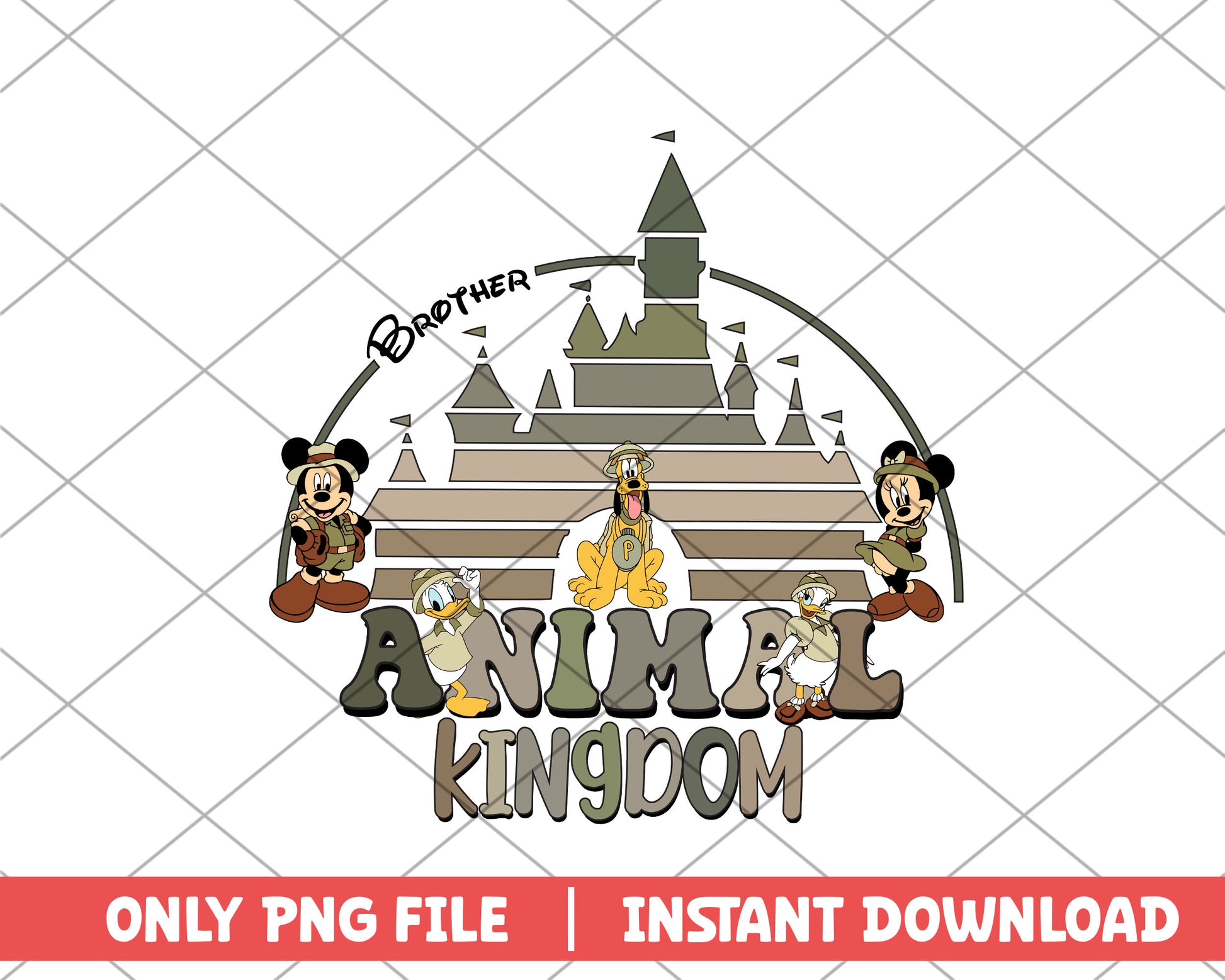 Disney castle animal kingdom brother disney png