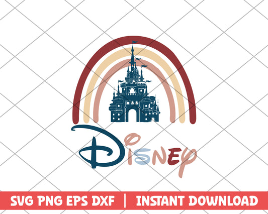 Disney castle disney svg