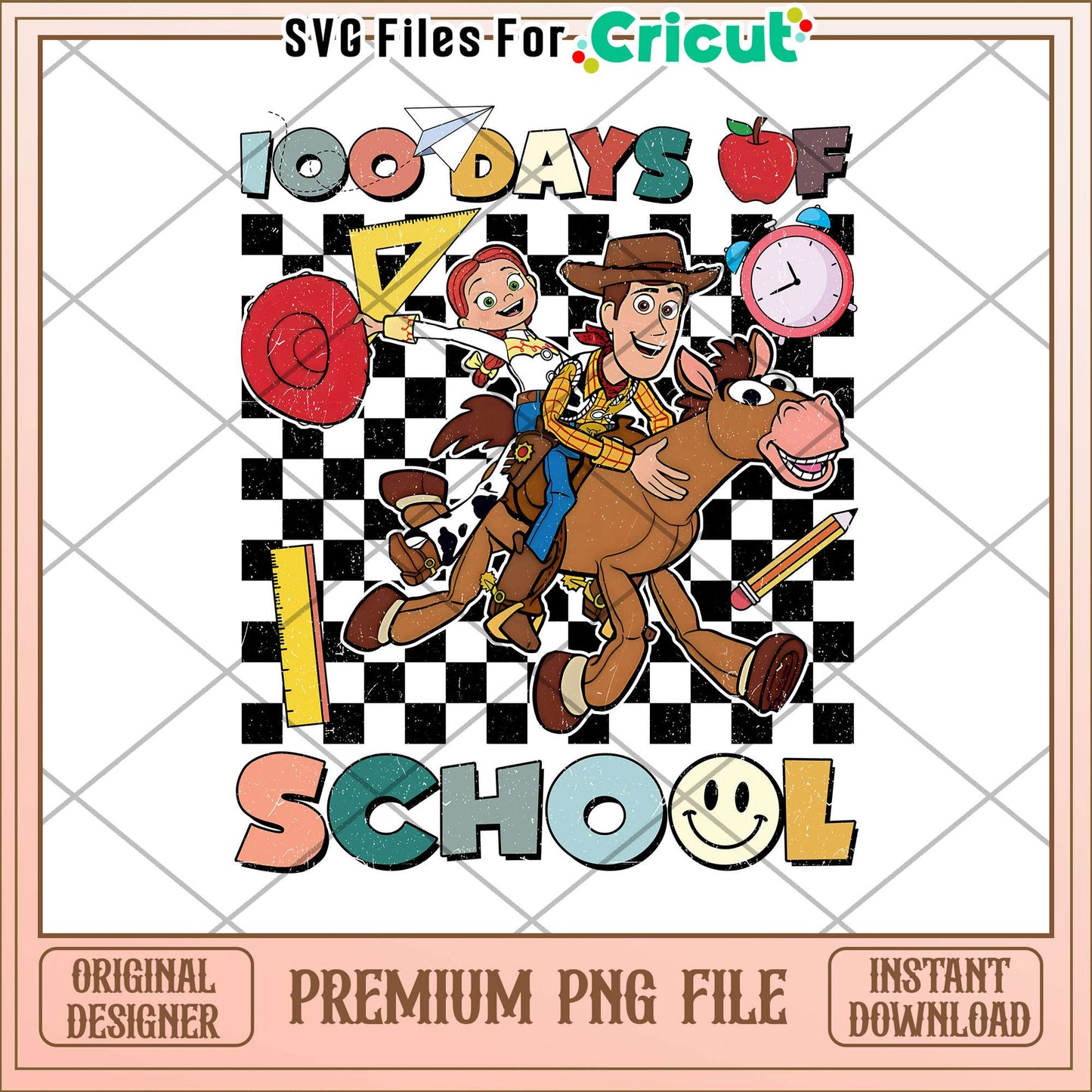 Disney casts 100 days of school toy story png, disney school png