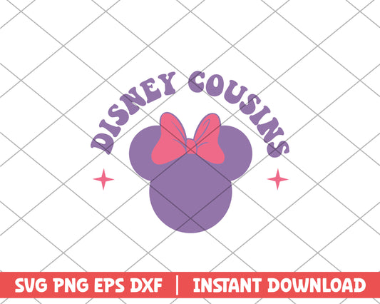 Disney cousins mothers day svg 