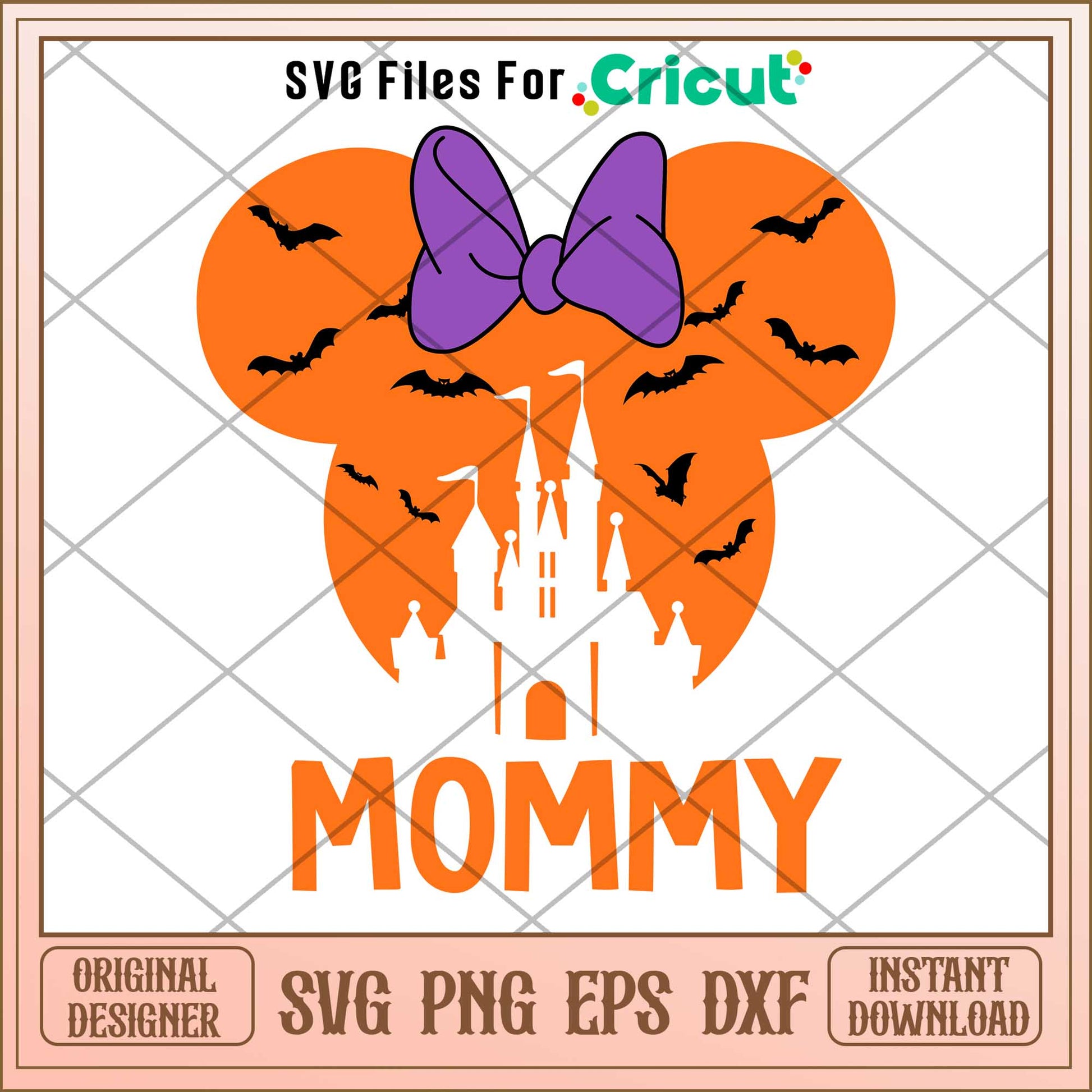 Disney cruise halloween Minnie mouse mommy  svg, Disney characters svg, Digital Download