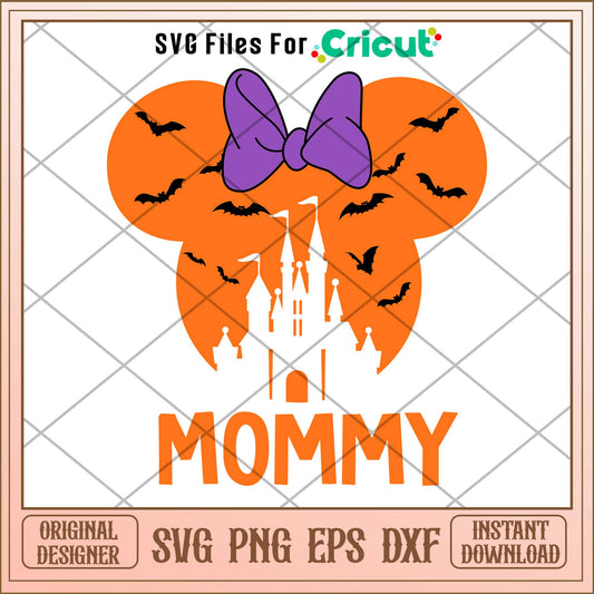 Disney cruise halloween Minnie mouse mommy  svg, Disney characters svg, Digital Download