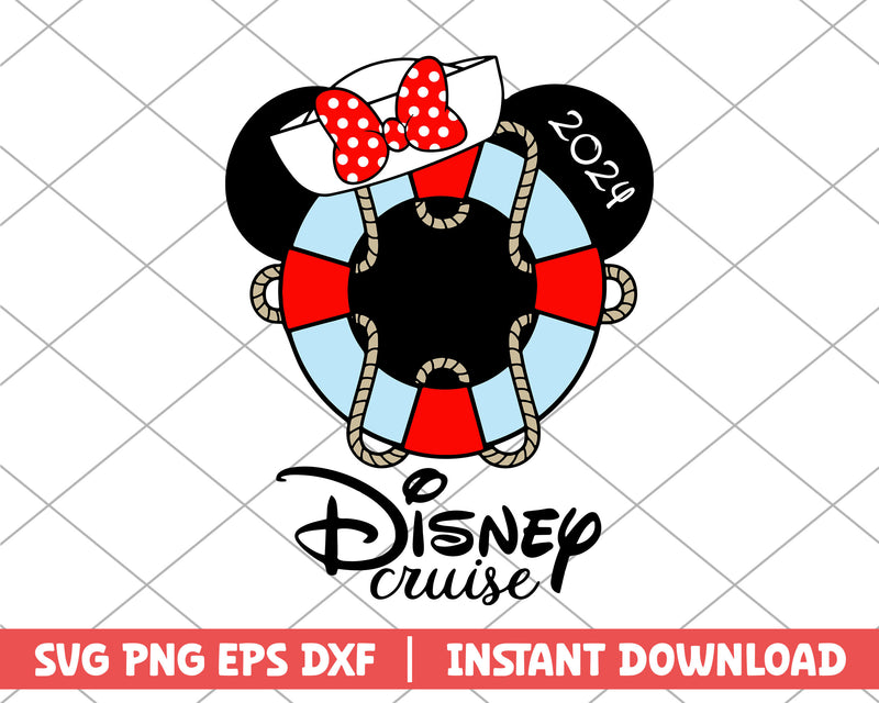 Disney cruise minnie mouse disney svg