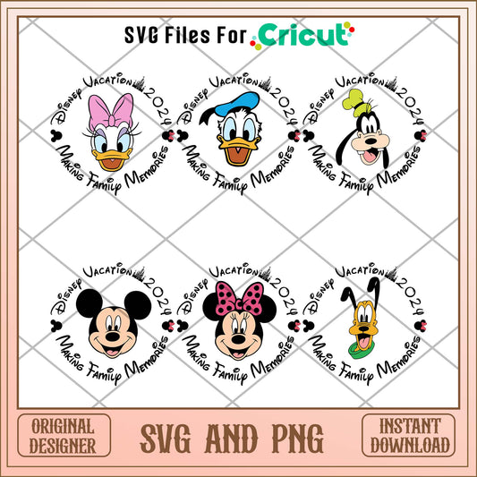 Disney head vacation 2024 svg bundle 