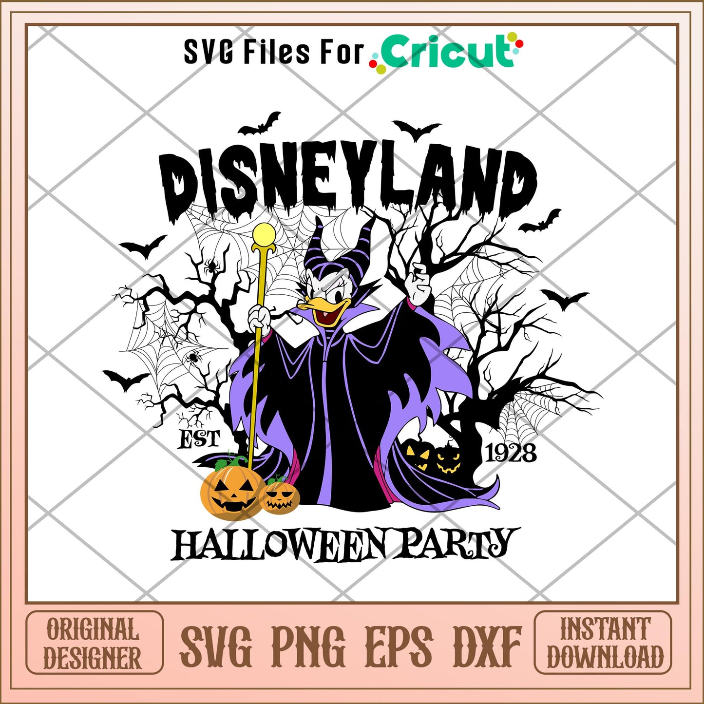 Disneyland  Duck est 1928 Halloween svg, Disney characters svg, Digital Download