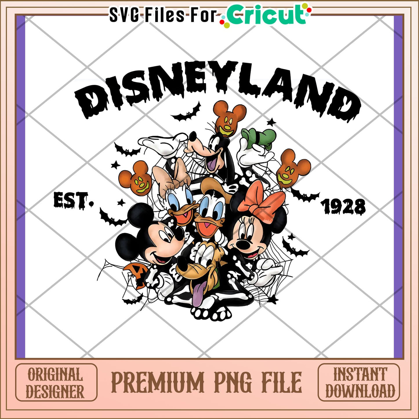 Disneyland Halloween PNG Design