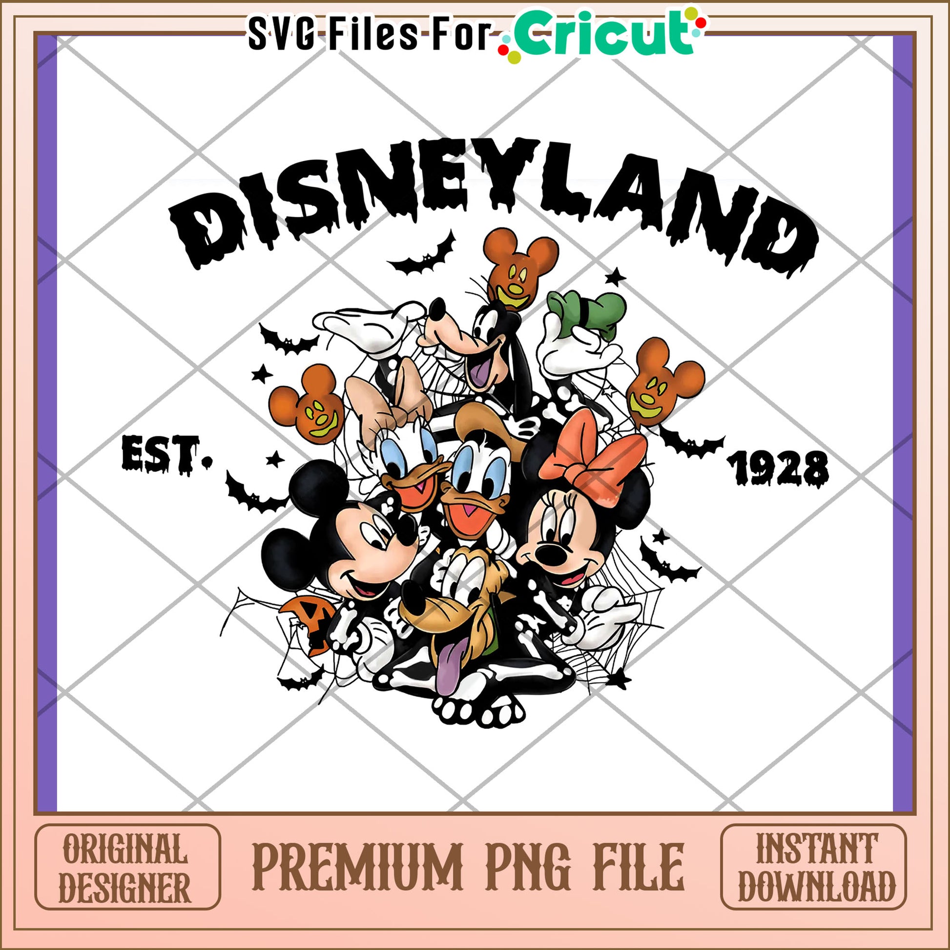 Disneyland Halloween PNG Design