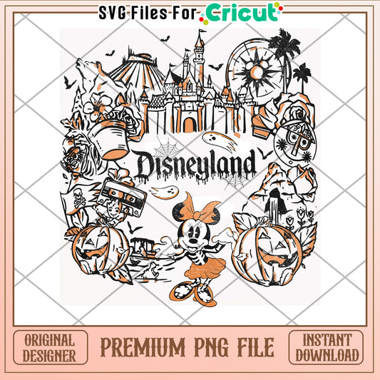 Disneyland Halloween PNG Sublimation