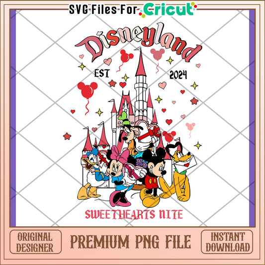 Disneyland Sweethearts PNG Valentine's Day