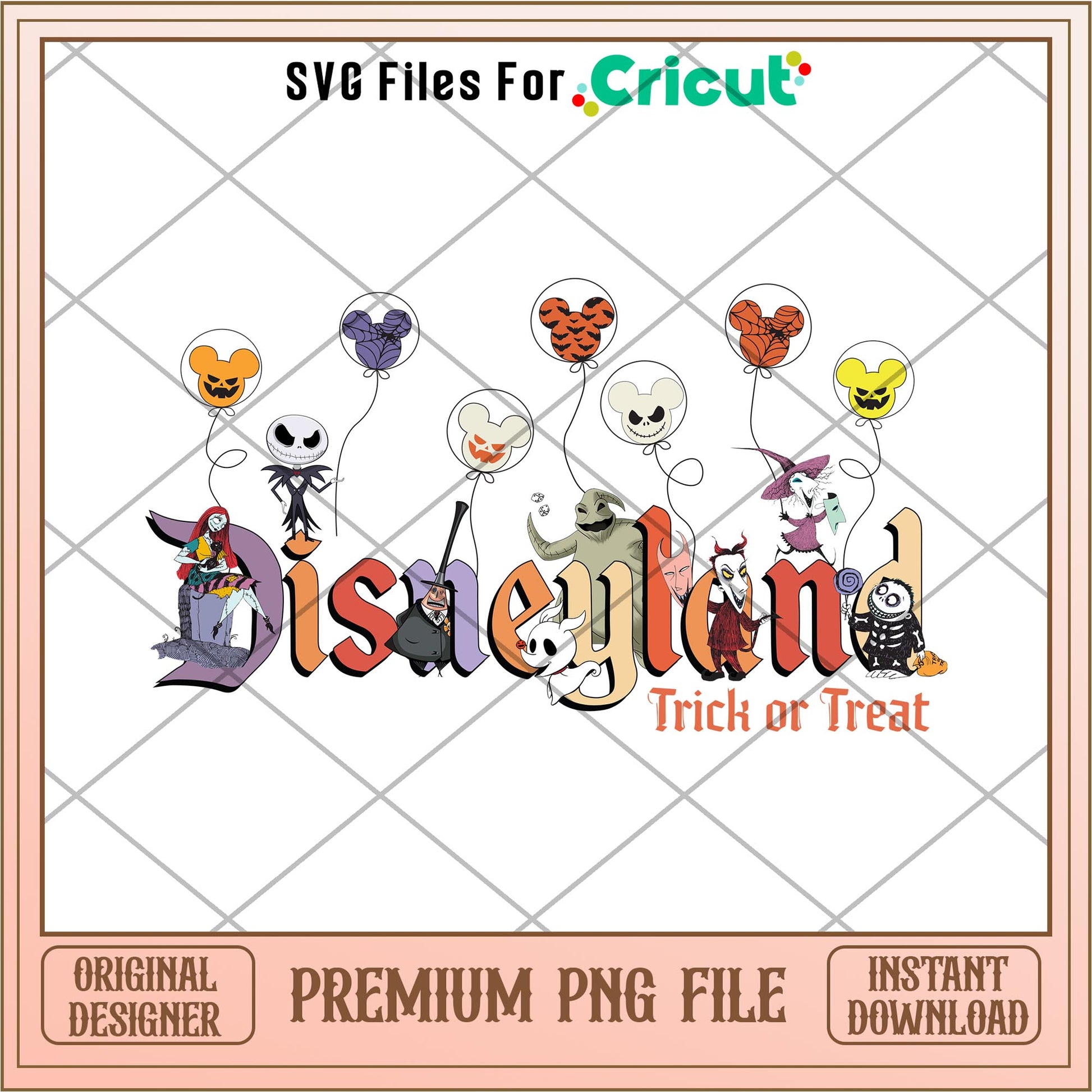 Disneyland Trick or Treat Nightmare Before Christmas