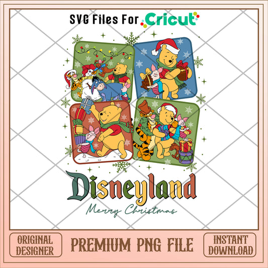 Disneyland marry christmas svg, disneyland svg, chrismas svg