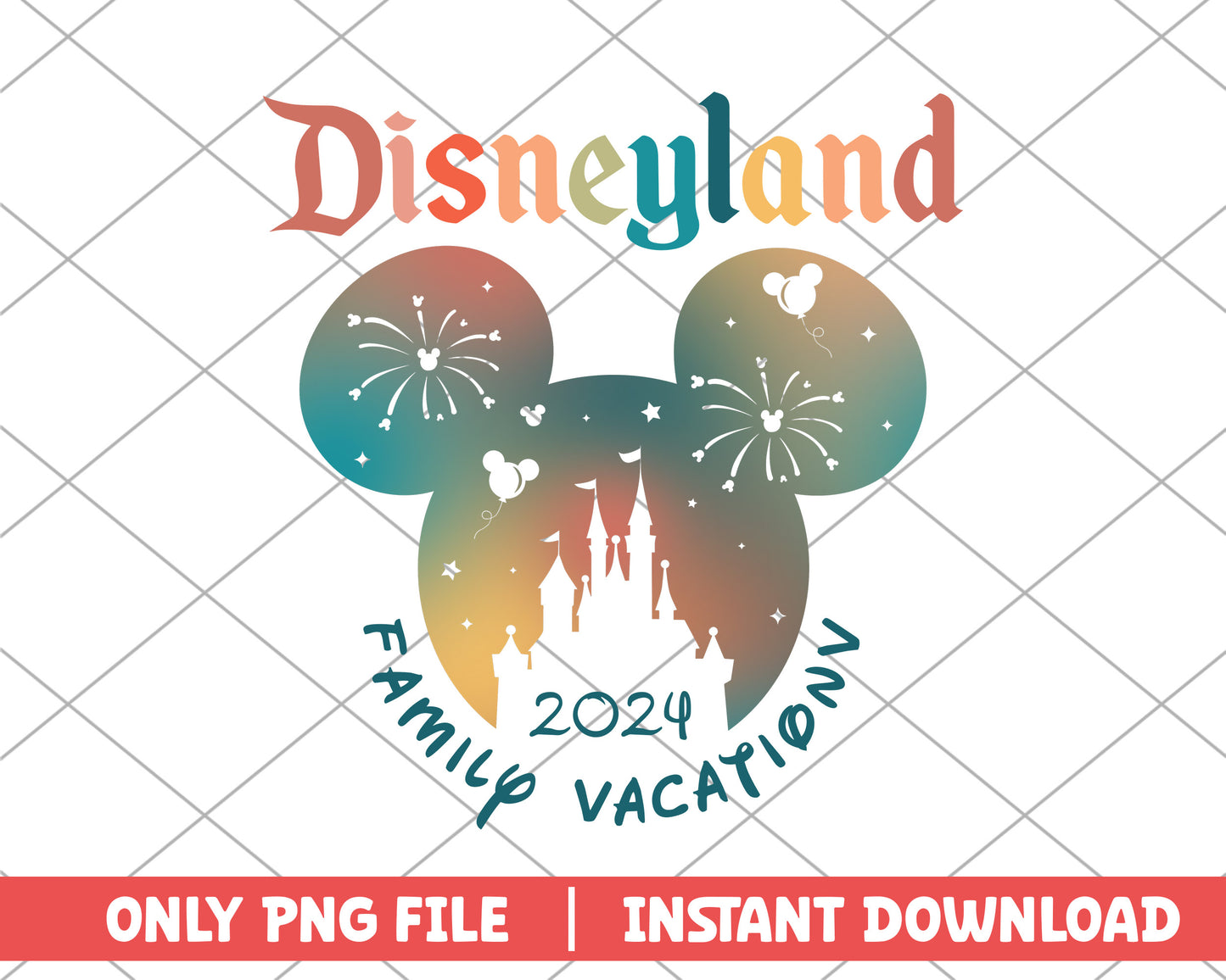 Disneyland family vacation mickey mouse png