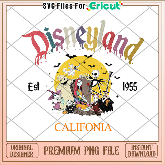 Disneyland halloween est 1955 png, halloween characters png, halloween time png