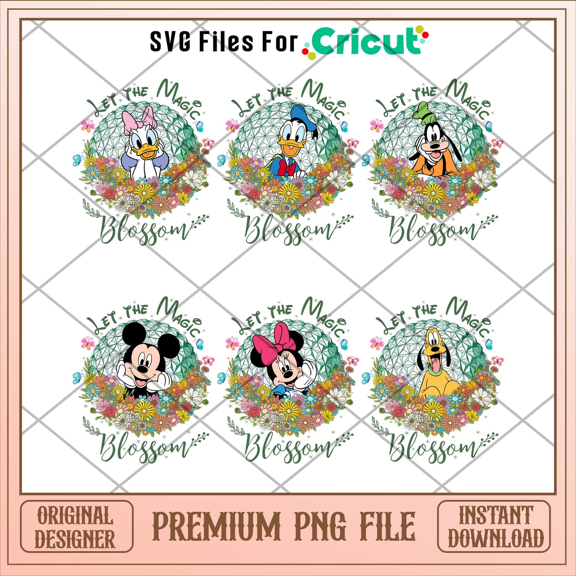 Disney let the magic png bundle