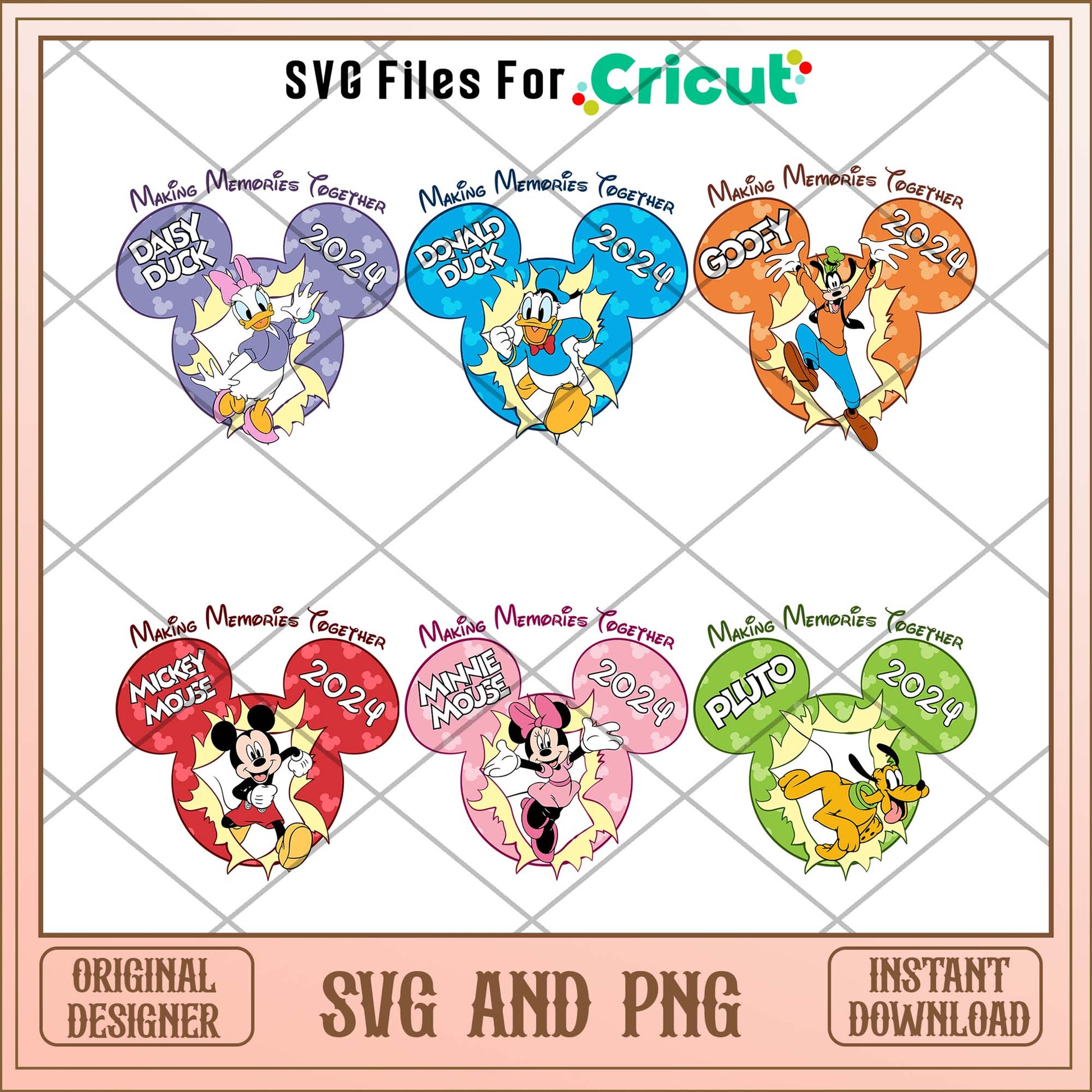 Disney making memories svg bundle 