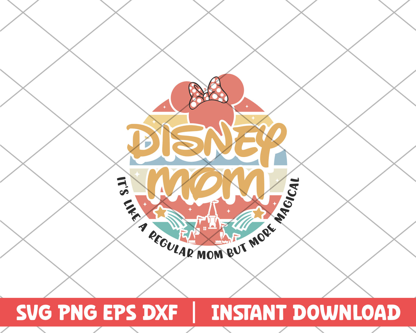 Disney mom mothers day svg