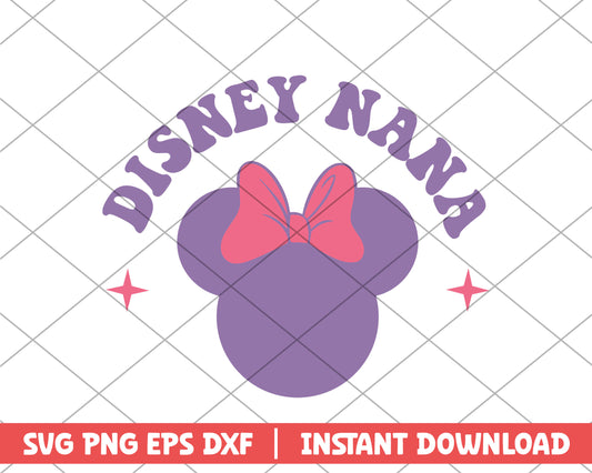 Disney nana mothers day svg 