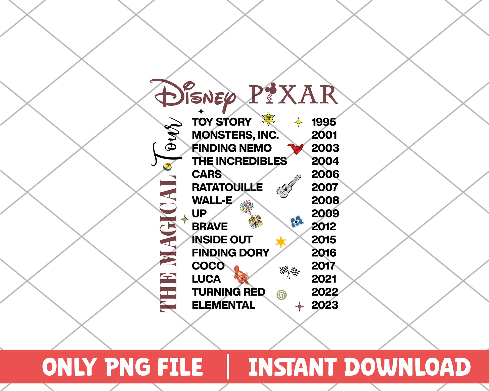 Disney pixar disney png