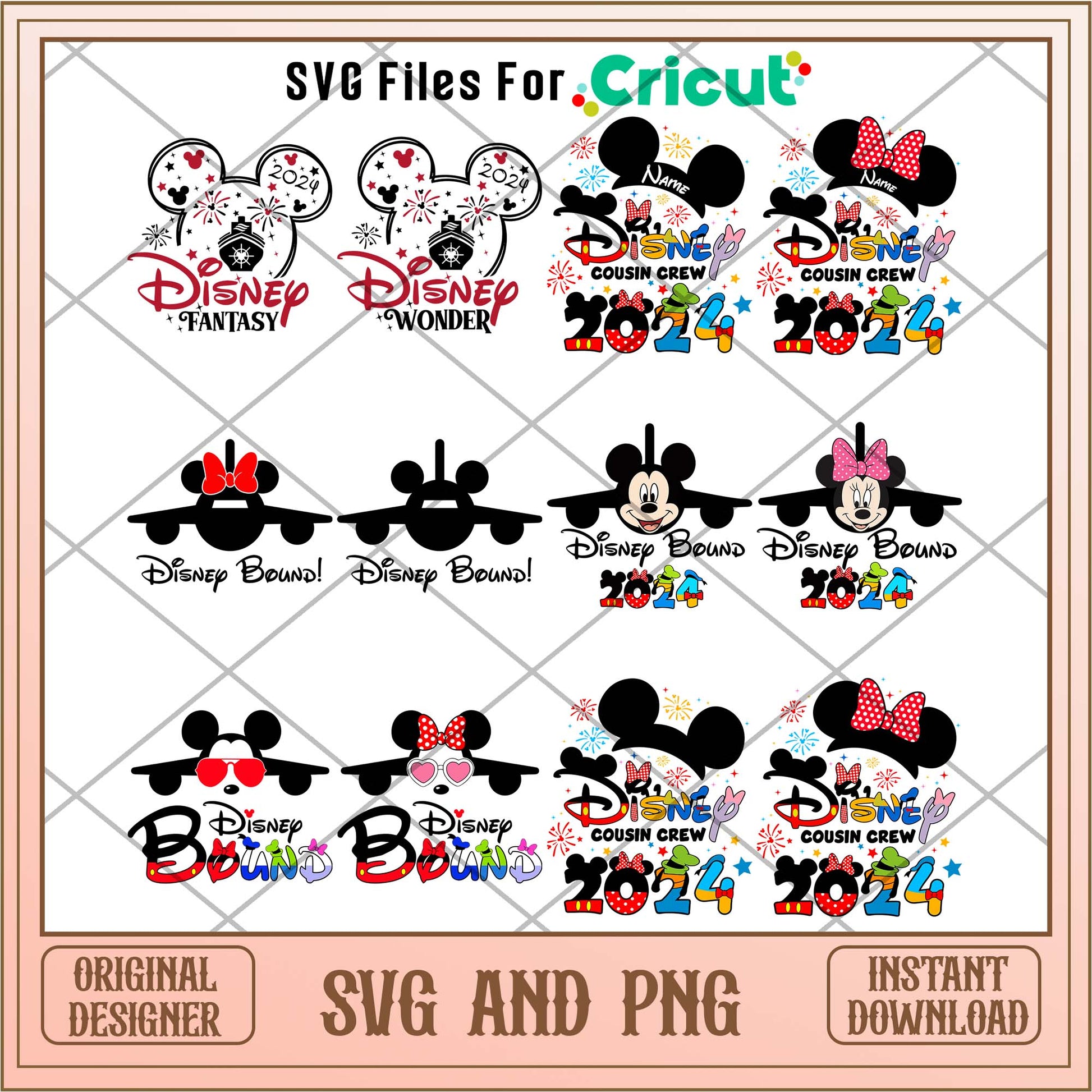 Disney bound airplane 2024 svg bundle