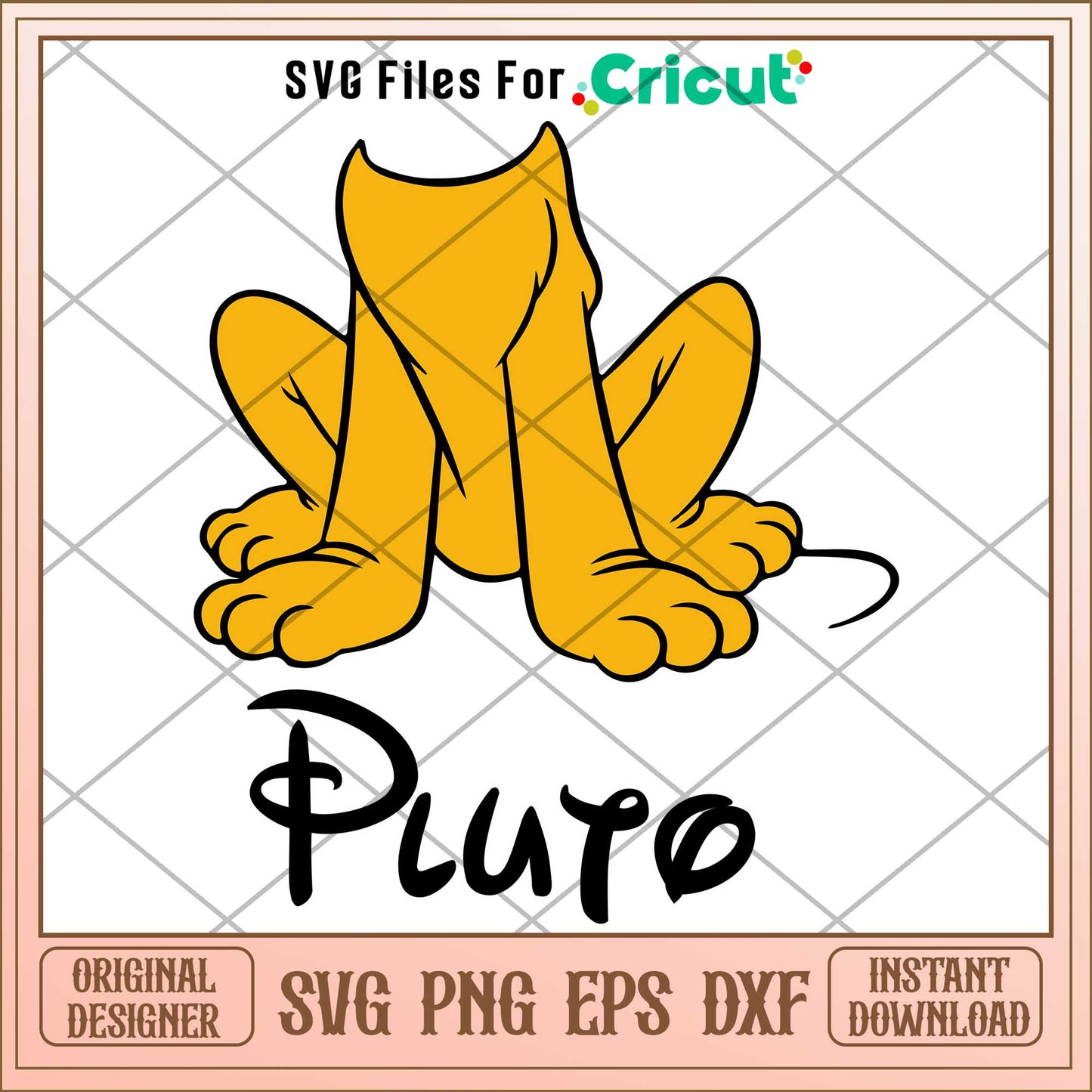 Disney pluto svg, disney svg, Digital download