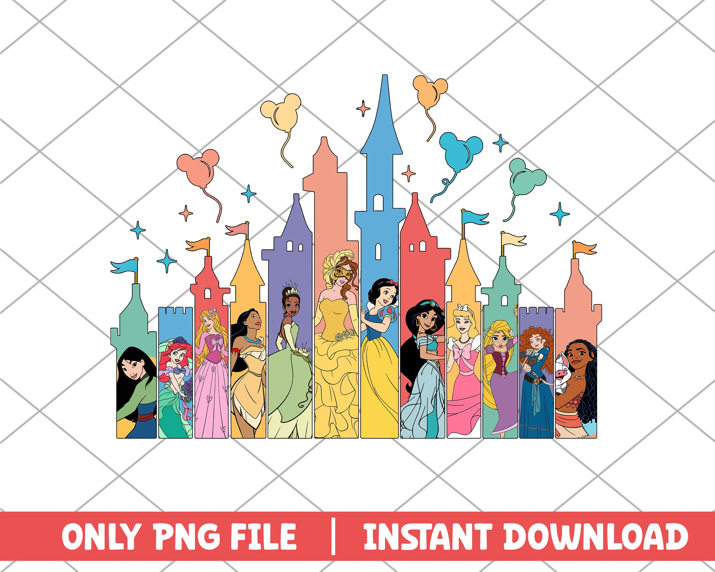 Disney princess castle disney png – svg files for cricut