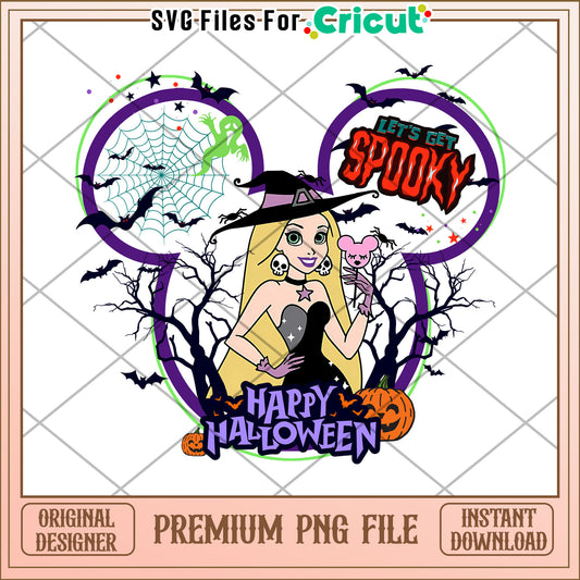 Disney princess happy halloween png, halloween​ costumes png, halloween time png