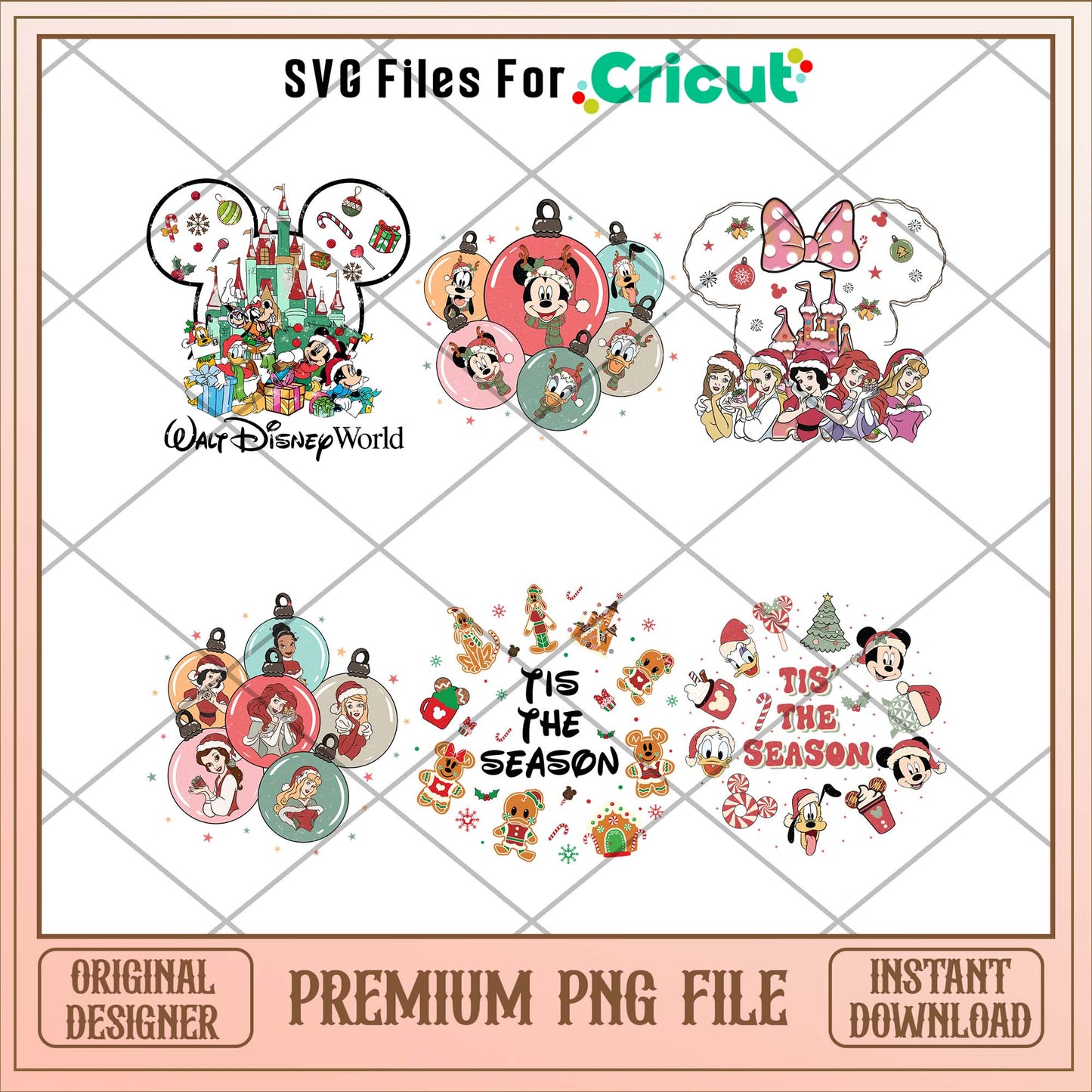 Disneyland snowball characters png bundle