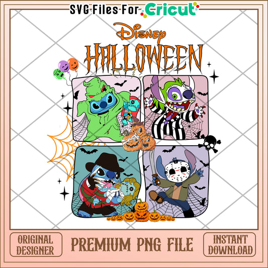 Disney stitch halloween halloween png, spirit halloween​ png, halloween decor png