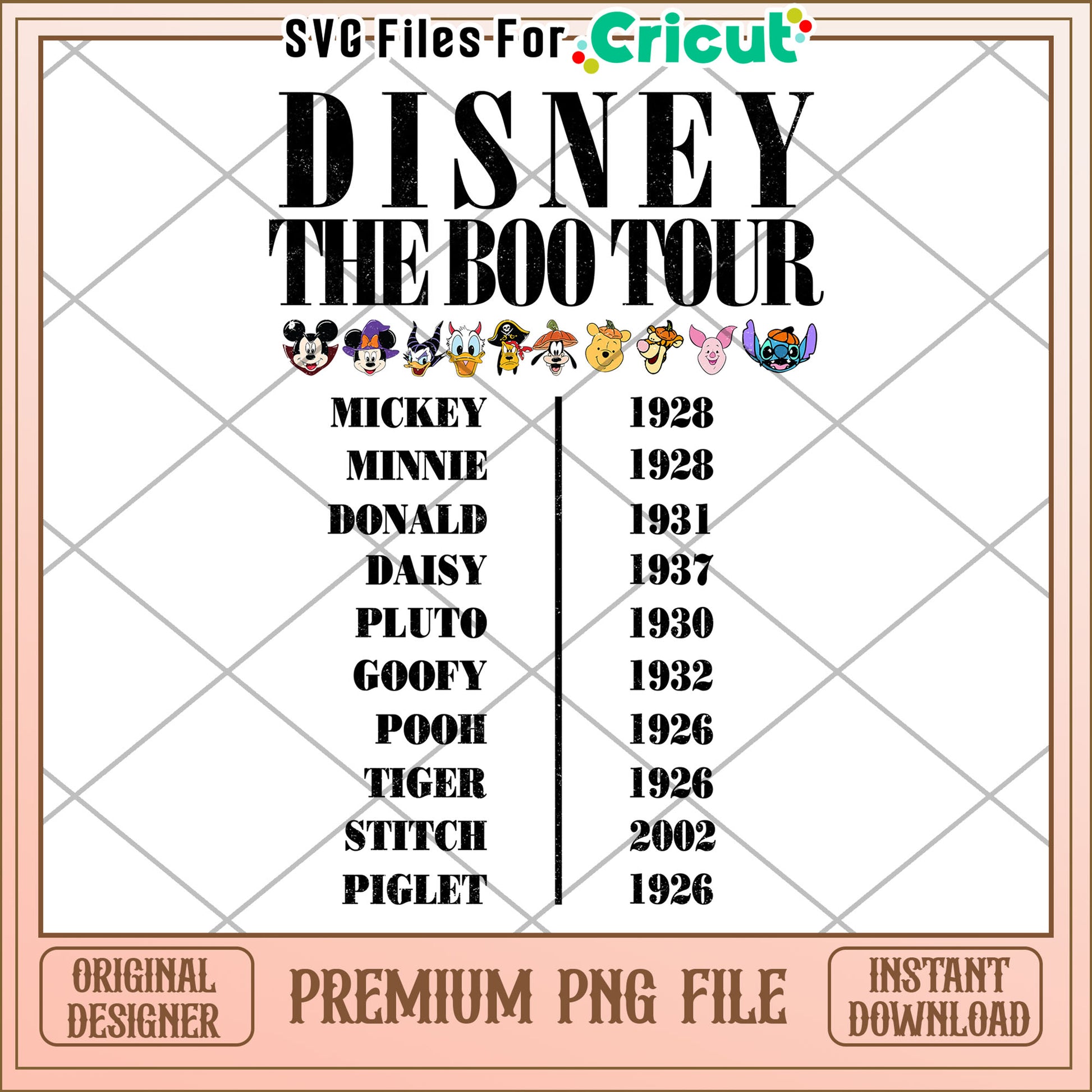 Disney the boo tour png, halloween​ cartoons png, halloween decor png