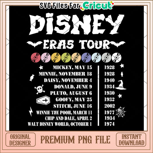 Disney the eras tour white png, halloween​ movies png, halloween toys png