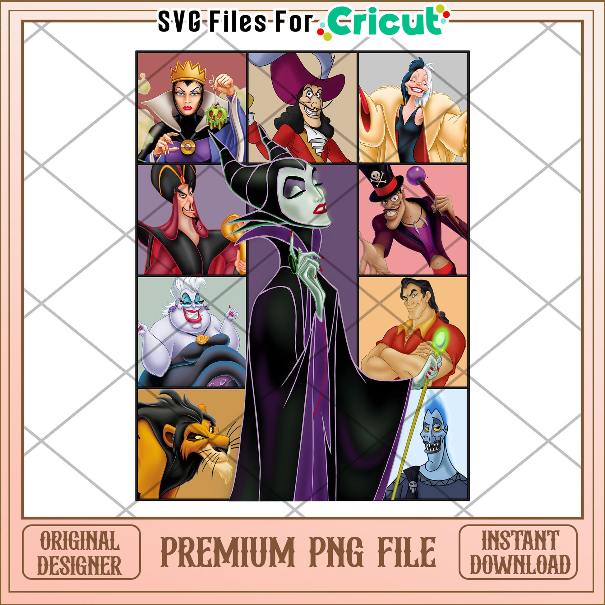 Disney villains png, halloween decor​​ png, halloween toys png