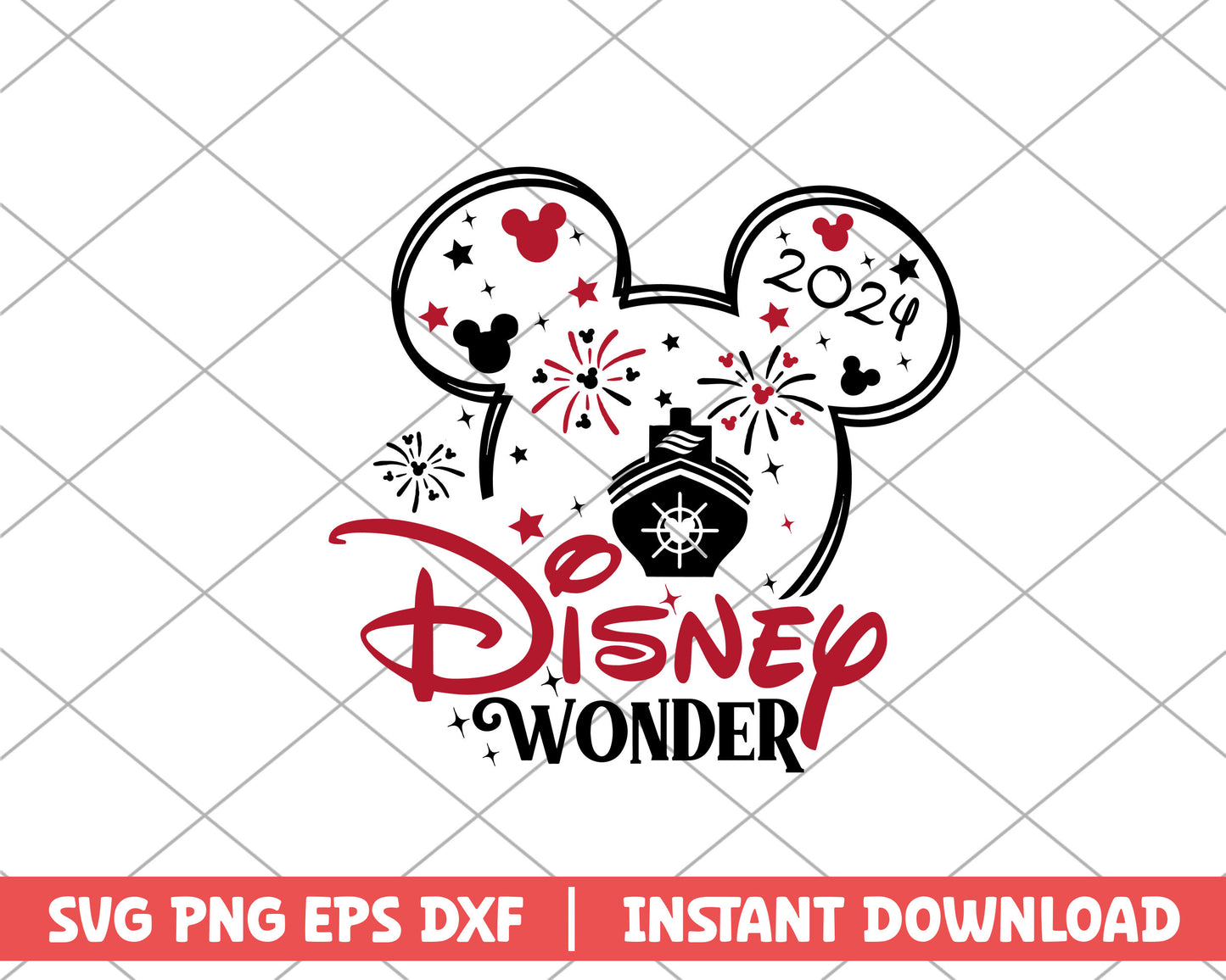 Disney wonder mickey disney svg