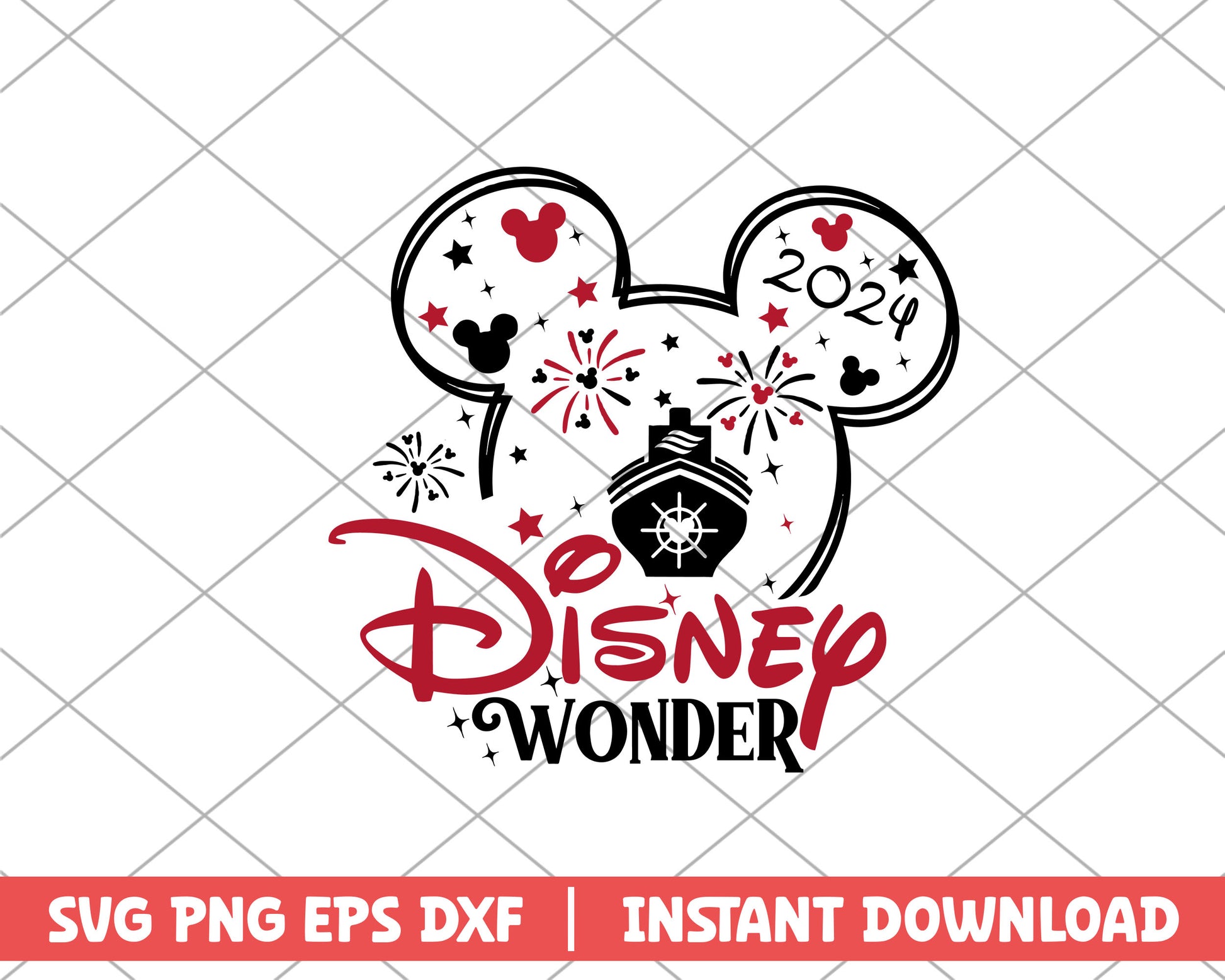 Disney wonder mickey disney svg