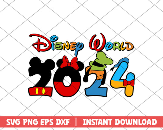 Disney world 2024 disney svg