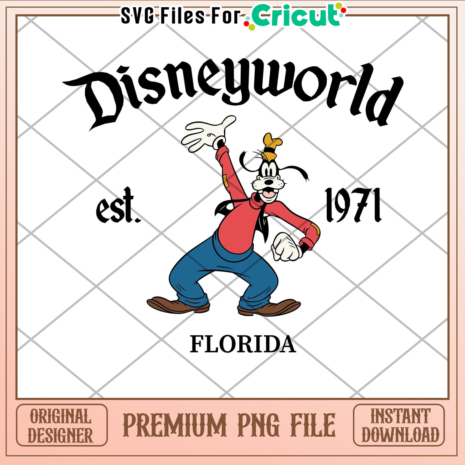 Disneyworld Goofy PNG Download