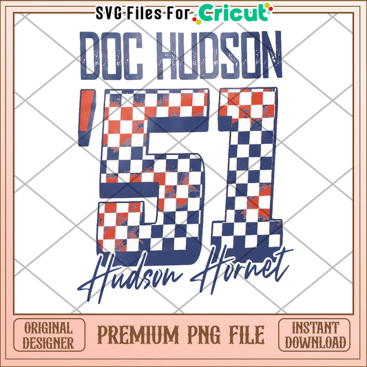 Doc hudson 51 png, cars movie doc hudson​ png, race cars 1951​ png