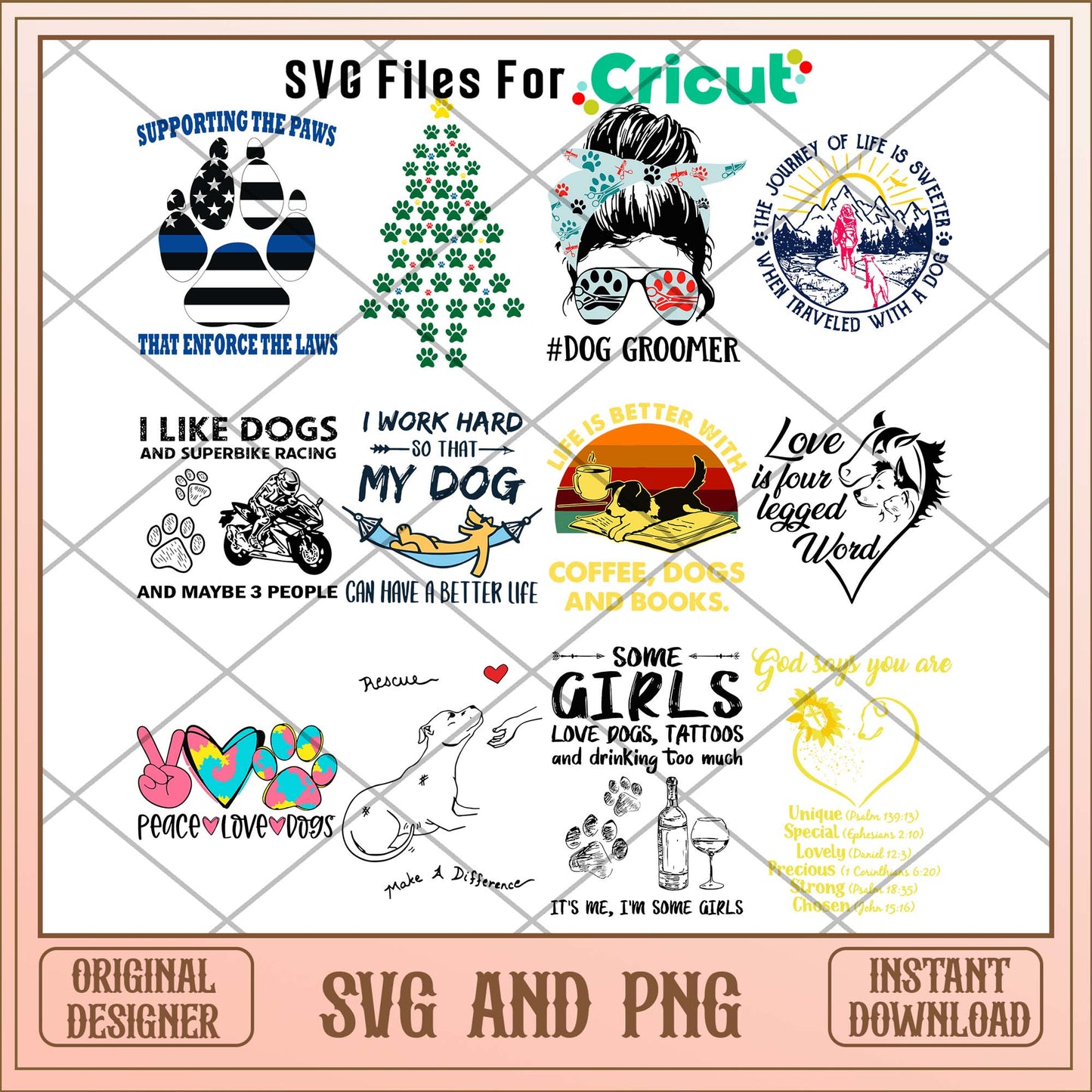 Love dogs trip spirit svg bundle, Animal svg bundle - Svgfileforcricut