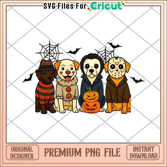 Dogs killers costumes png, spirit halloween​ png, halloween movies​ png