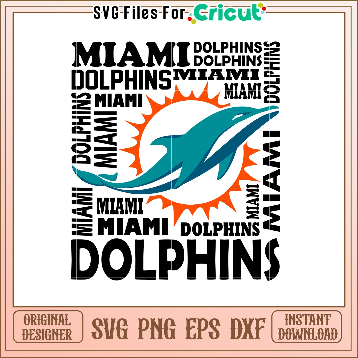 Dolphin Graphic SVG Design for Creative Projects