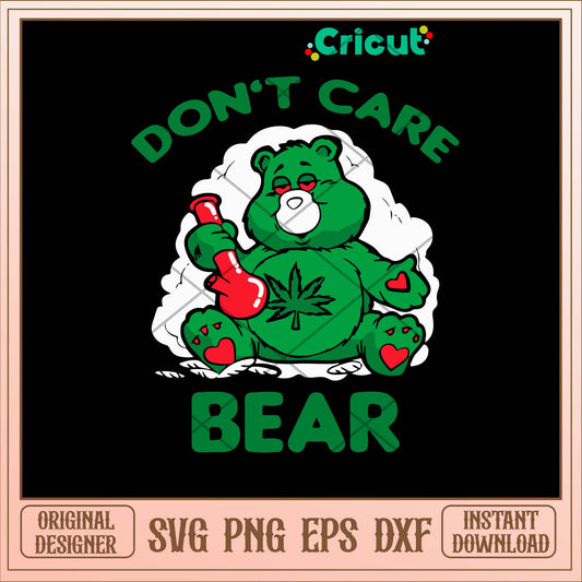 Don_t Care Bear Svg-Svgfilesforcricut