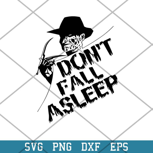 Don_t Fall Asleep Freddy Svg, Halloween Svg-Svgfilesforcricut