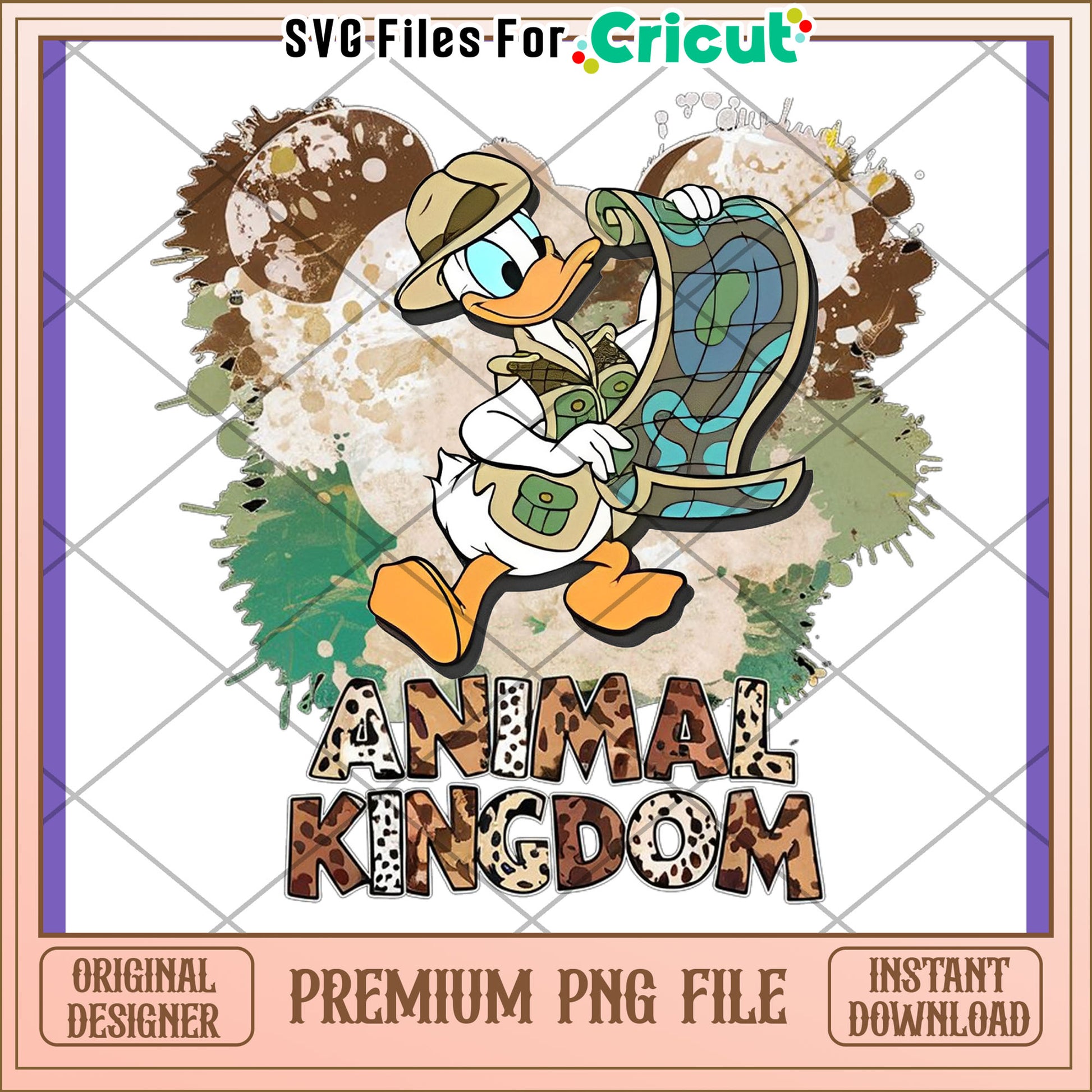 Donald Duck Animal Kingdom PNG