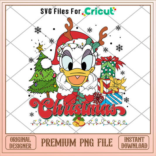 Donald duck christmas day svg, donald duck svg, chrismas svg
