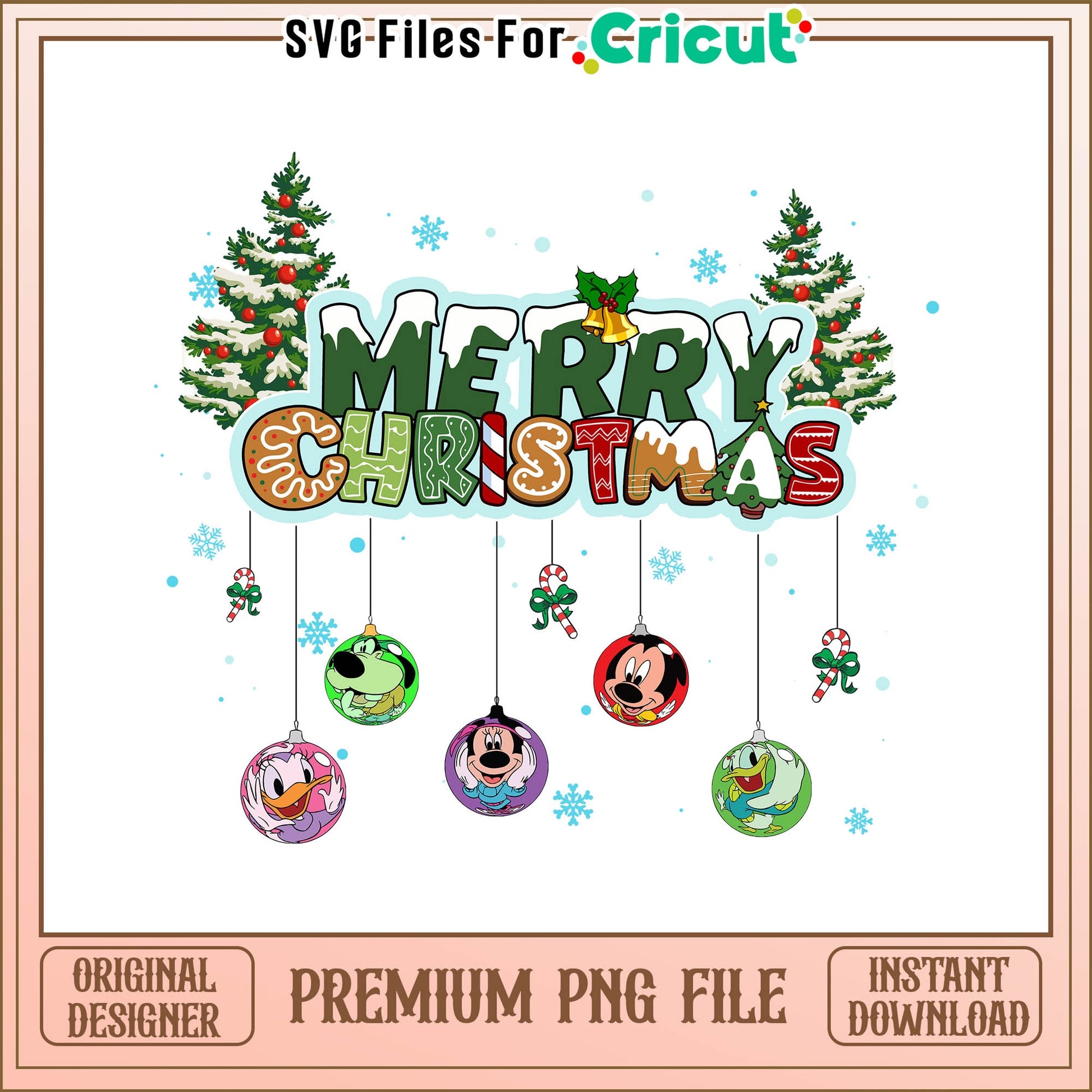 Donald duck colour merry christmas png, mickey mouse christmas movies​ png