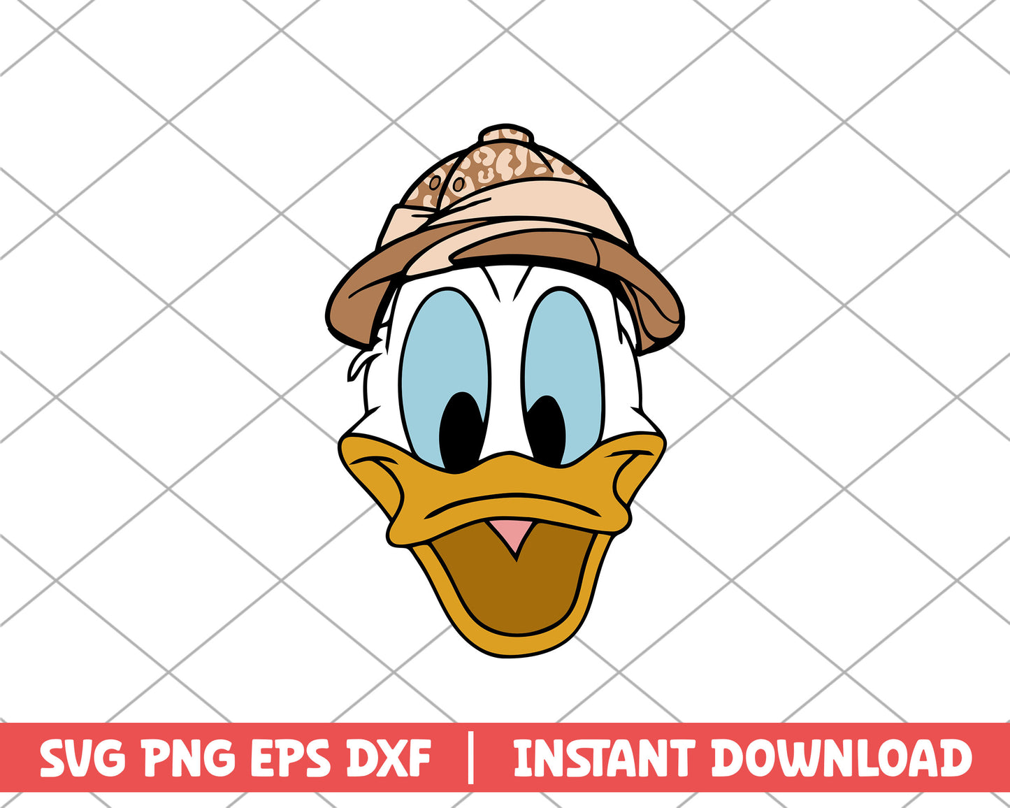 Donald duck disney character disney svg