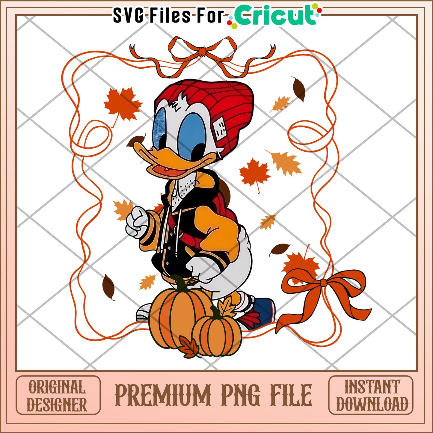 Donald fall png, halloween songs png, halloween cookies png