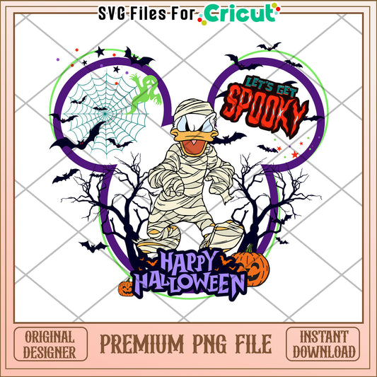 Donald happy halloween png, halloween​ costumes png, halloween store png